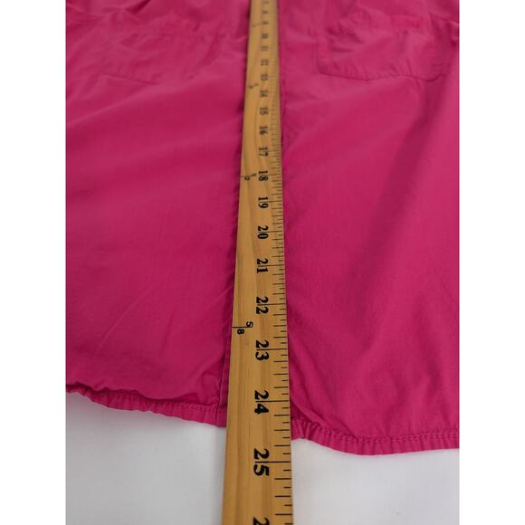 J. Crew Garment-dyed Cotton Poplin Utility Shirt Women 8 Pink Long Sleeve Office - Picture 7 of 7